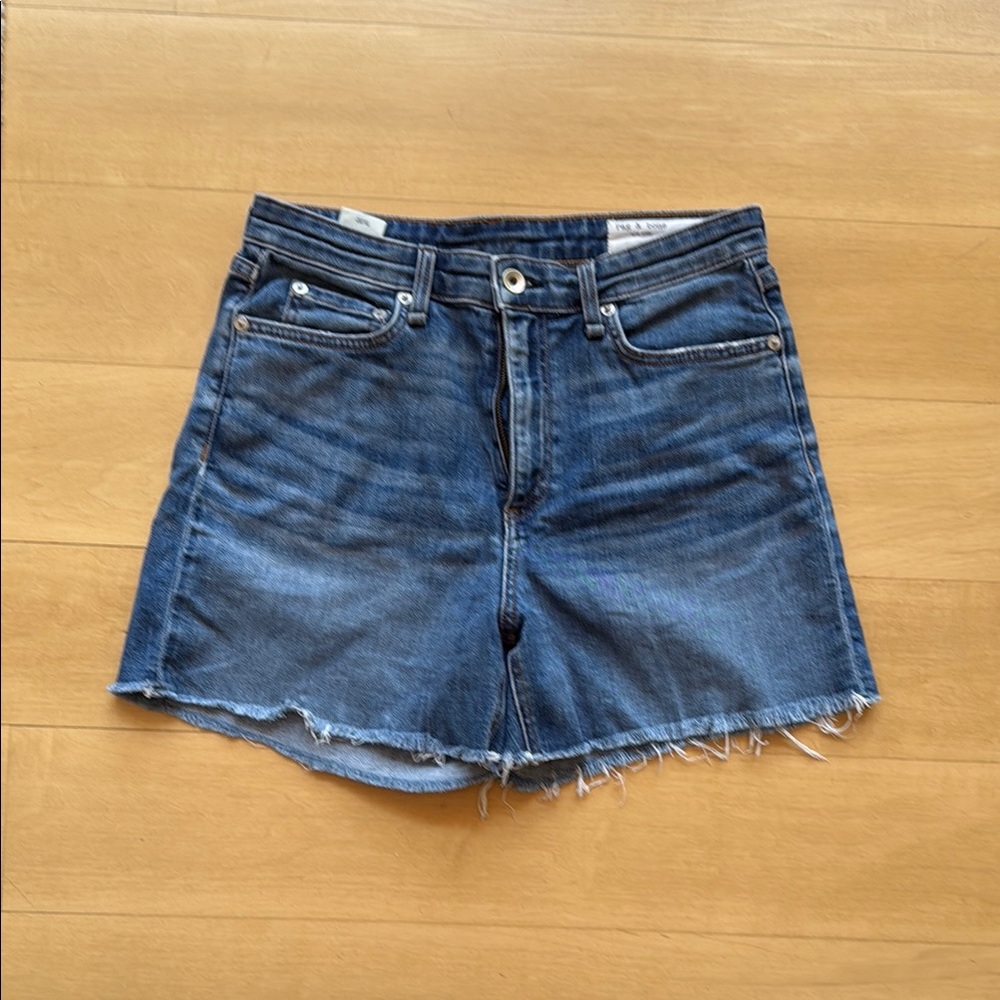 rag & bone Nina high rise denim Shorts - 27